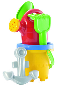 Развивающие игрушки: Набор для игры с песком Моряк Якорь (5 аксессуаров) Ecoiffier