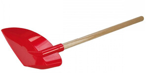 Игры и игрушки: Маленькая лопата (красный цвет)