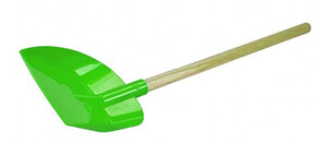 Ігри та іграшки: Маленька лопата (зелений колір)