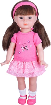Куклы и аксессуары: Кукла с MP3, 38см (брюнетка)