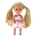 Лялька-модниця Валері, блондинка в білому платті, 10 см, Sparkle Girls дополнительное фото 1.