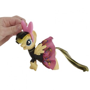 Фигурки: Серенада, Пони в блестящих платьях (свет, движение), My Little Pony The Movie