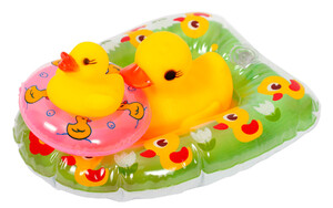Іграшки для ванни: Рятувальний човен, гумова іграшка (зелений)