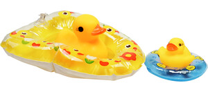 Игрушки для ванны: Спасательный челнок, резиновая игрушка (желтый)