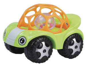Ігри та іграшки: Машинка-М'ячик 2 в 1 (зелена), BeBeLino, зелена