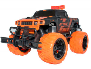 Ігри та іграшки: Автомобіль на радіокеруванні Drive off road, чорно-помаранчевий, 1:16