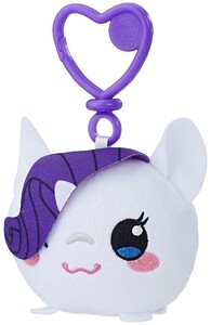 М'які іграшки: Рариті, плюшевий брелок поні (6,5 см), My Little Pony