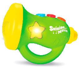 Детская труба: Труба Сияющая Музыка, звук, свет