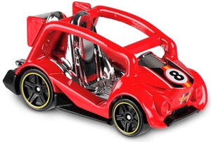 Машинки: Kick Kart, автомобиль базовый Hot Wheels, Mattel