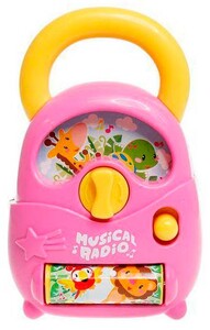Музичні та інтерактивні іграшки: Музичне радіо (рожеве) Keenway