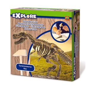 Природознавство: Набір серії Дослідник «Розкопки скелета Тиранозавра», SES Creative
