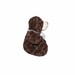 Мягкая игрушка Медведь коричневый с бантом, 25 см, GranD дополнительное фото 2.