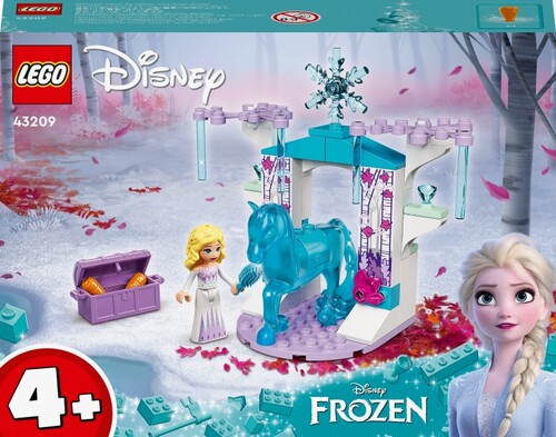Наборы LEGO: Конструктор LEGO Disney Princess Эльза и ледяная конюшня Нокка 43209