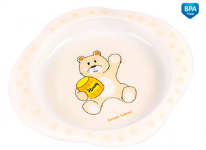 Детская посуда и приборы: Тарелка пластиковая Мишка, Canpol babies