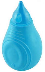 Аспираторы для носа: Аспиратор для носа с мягкой насадкой (голубой), Canpol babies