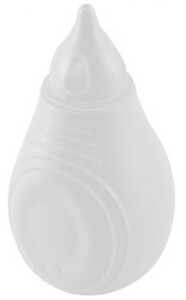 Аспиратор для носа с мягкой насадкой (белый), Canpol babies