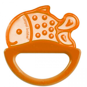 Развивающие игрушки: Прорезыватель рыбка (оранжевая), Canpol babies