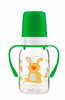 Бутылочка для кормления Ферма 120 мл (салатовый зайчик), Canpol babies