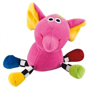 Развивающие игрушки: Игрушка-подвеска мягкая Веселые зверята, Слон, Canpol babies