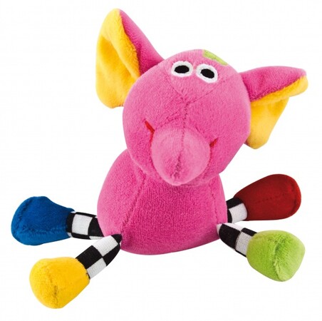 Іграшки на коляску та ліжечко: Іграшка-підвіска м'яка Веселі звірята, Слон, Canpol babies