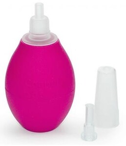Аспиратор для носа с двумя насадками (розовый), Canpol babies