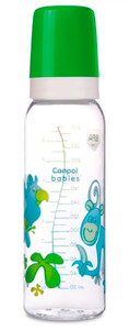 Поильники, бутылочки, чашки: Бутылочка BPA-Free Африка, 250 мл, салатовая, Canpol babies