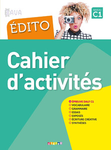 Книги для дорослих: Edito С1 Cahier d'exercices + CD mp3 Edition 2018 [Didier]