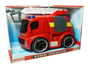 Игры и игрушки: Пожарная машина с краном (свет, звук), BeiYu