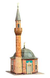 Аппликации и декупаж: Мечеть Конак, Сборная модель из картона, Умная бумага