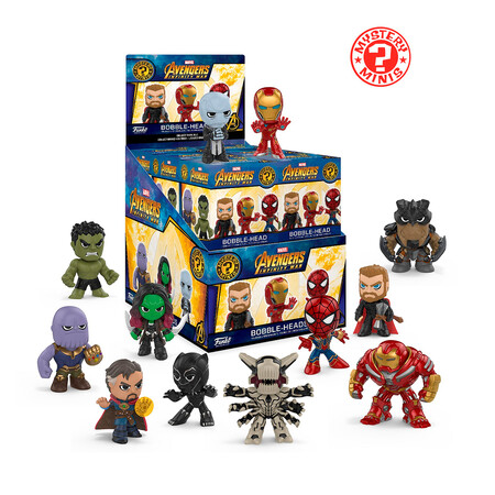 Персонажи: Игровая фигурка Funko Mystery Minis — Мстители: Война Бесконечности (в ассортименте)