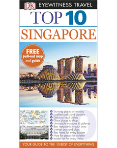 Книги для дітей: DK Eyewitness Top 10 Travel Guide: Singapore