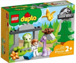 Ігри та іграшки: Конструктор LEGO DUPLO Яслі для динозаврів 10938