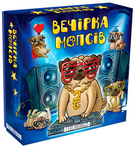 Ігри та іграшки: Вечеринка мопсов, настольная игра, Feelindigo
