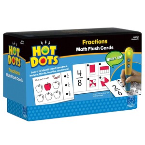 Математика і геометрія: Hot Dots® Fraction Card Set