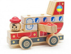 Дерев'яні конструктори: Конструктор Літак Мир деревянных игрушек