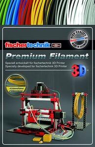 Конструктори: Нитка для 3D принтера жовта 50 м Fischertechnik