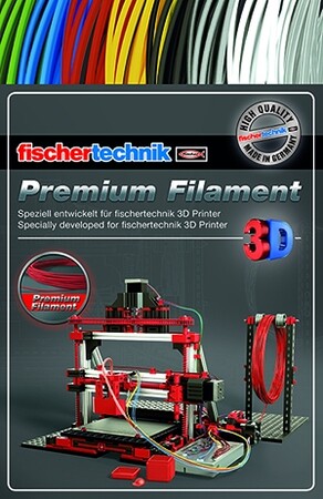 : Нитка для 3D принтера червона 50 р Fischertechnik