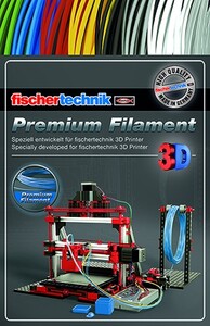 Конструкторы: Нить для 3D принтера синяя 50 г. Fischertechnik