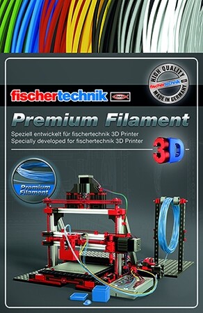 : Нитка для 3D принтера синя 50 м Fischertechnik