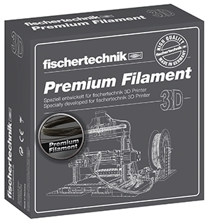 : Нить для 3D принтера черная 500 г. Fischertechnik