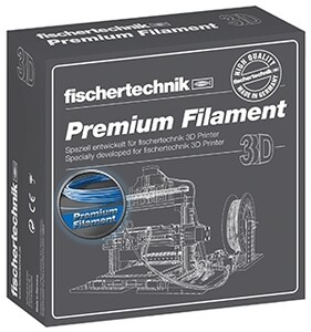 Конструктори: Нитка для 3D принтера синя 500 м Fischertechnik