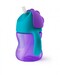 Чашка с трубочкой (210 мл. 9+ ) фиолетовая Avent дополнительное фото 1.