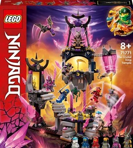 Наборы LEGO: Конструктор LEGO Ninjago Храм Хрустального короля 71771