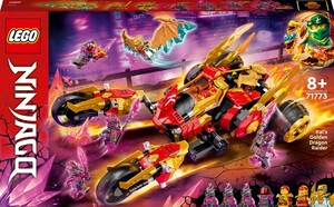 Ігри та іграшки: Конструктор LEGO Ninjago Рейдер Золотого дракона Кая 71773