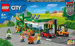 Конструкторы: Конструктор LEGO City Продуктовая лавка 60347