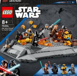 Ігри та іграшки: Конструктор LEGO Star Wars Обі-Ван Кенобі проти Дарта Вейдера 75334