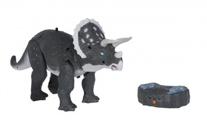 Інтерактивні іграшки та роботи: Динозавр — Трицератопс сірий (світло, звук) RS6137BUt Same Toy