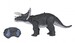 Динозавр - Трицератопс серый (свет, звук) RS6137BUt Same Toy дополнительное фото 1.