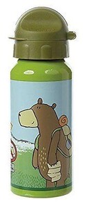 Поильники, бутылочки, чашки: Бутылка для воды Forest Grizzly (400 мл) Sigikid