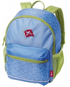 Рюкзаки, сумки, пенали: Дитячий рюкзак для дошкільника Sammy Samoa «Емблема пірата», sigikid